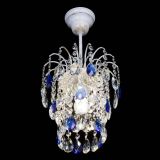 Люстра Зима журавлик синяя (белая патина) в Симферополе