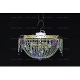 Люстра Анжелика журавлик фиолетовая в Симферополе