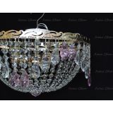 Люстра Анжелика журавлик розовая в Симферополе