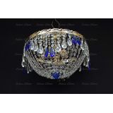 Люстра Анжелика журавлик синяя в Симферополе