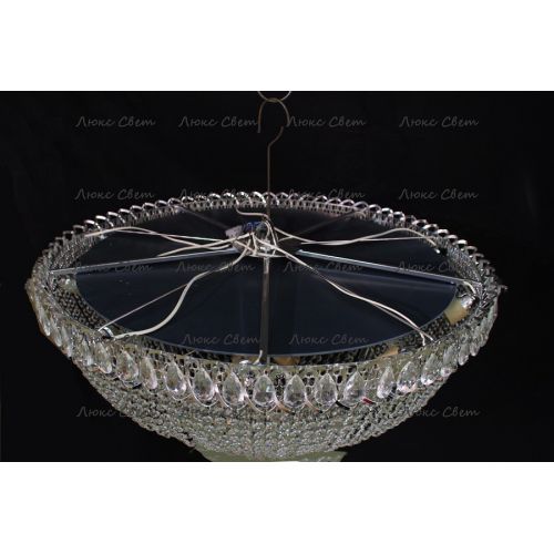 Люстра Водопад 800 мм в Симферополе Гусь Хрустальный