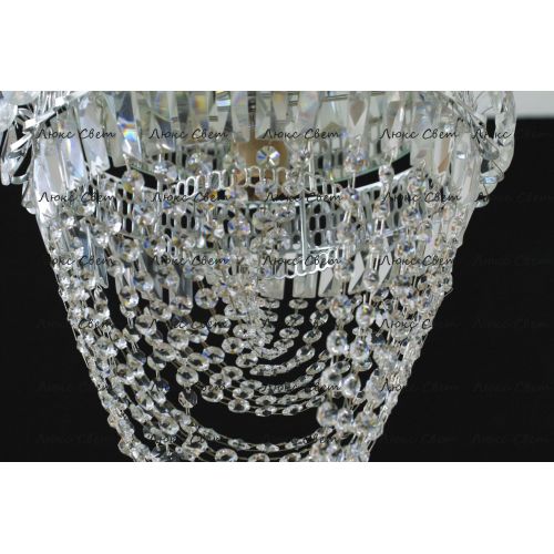 Люстра Катерина Водоворот 1 лампа в Симферополе Гусь Хрустальный