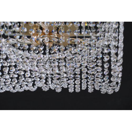 Люстра Квадрат Ракушка 2 в Симферополе Гусь Хрустальный