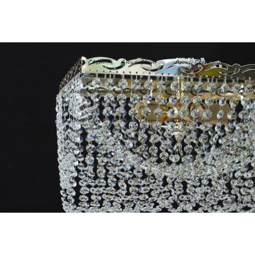 Люстра Квадрат Ракушка 2 в Симферополе Гусь Хрустальный