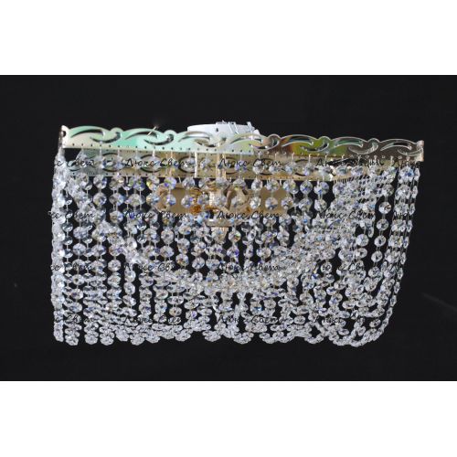 Люстра Квадрат Ракушка 2 в Симферополе Гусь Хрустальный