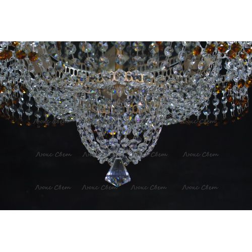 Люстра Лотос чайная в Симферополе Гусь Хрустальный