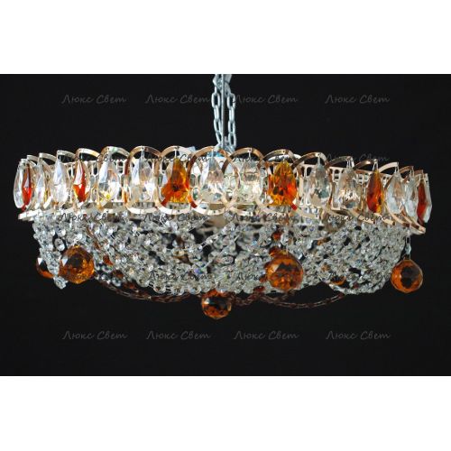 Люстра Водоворот Роза чайная в Симферополе Гусь Хрустальный