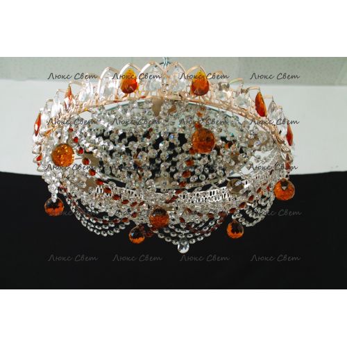 Люстра Водоворот Роза чайная в Симферополе Гусь Хрустальный