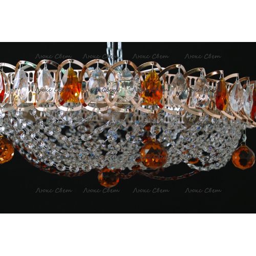 Люстра Водоворот Роза чайная в Симферополе Гусь Хрустальный