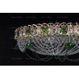 Люстра Водоворот роза зеленая в Симферополе