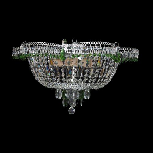 Люстра Ромашка цветная в Симферополе Гусь Хрустальный