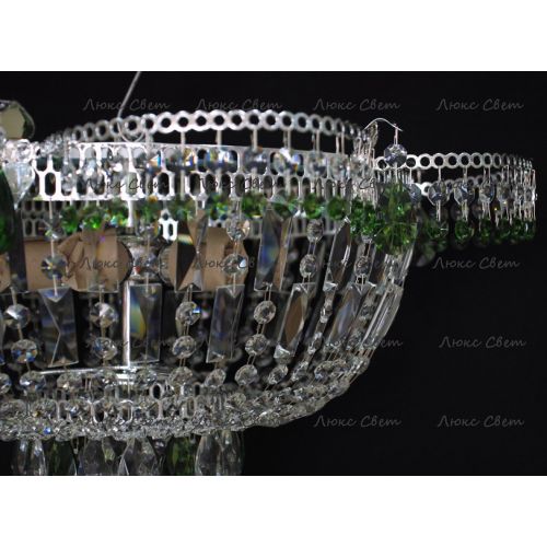 Люстра Ромашка цветная в Симферополе Гусь Хрустальный