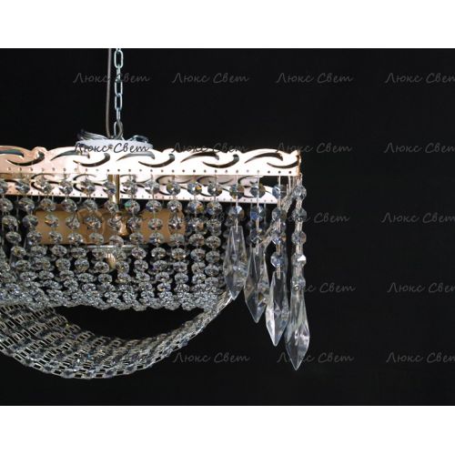 Люстра Квадрат Перо в Симферополе Гусь Хрустальный