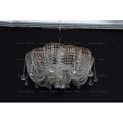 Люстра Лотос Астра 6 ламп в Симферополе Гусь Хрустальный