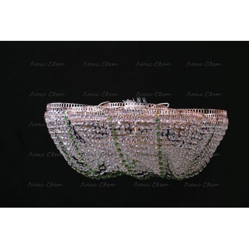 Люстра Лотос  Елена цветная № 1 в Симферополе Гусь Хрустальный