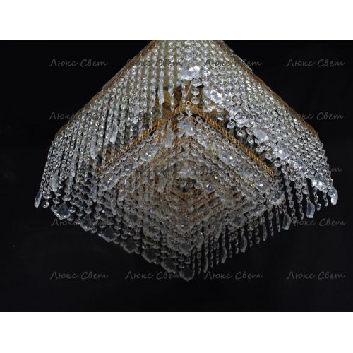 Люстра Квадрат гамма дубик длинная в Симферополе Гусь Хрустальный