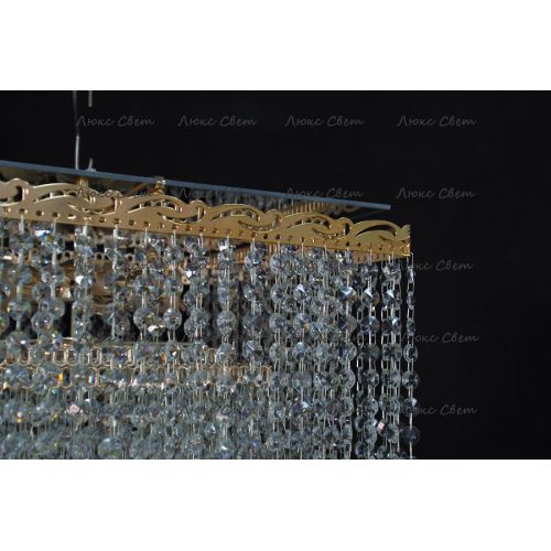 Люстра Квадрат гамма дубик длинная в Симферополе Гусь Хрустальный