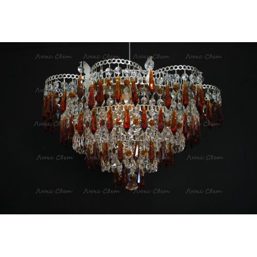 Люстра Ромашка хризантема чайная карандаш большой в Симферополе Гусь Хрустальный