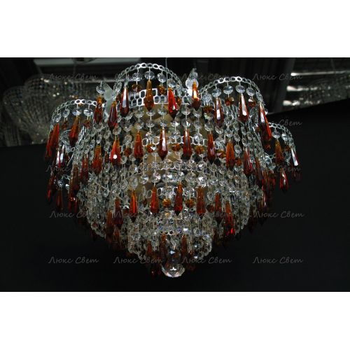 Люстра Ромашка хризантема чайная карандаш большой в Симферополе Гусь Хрустальный