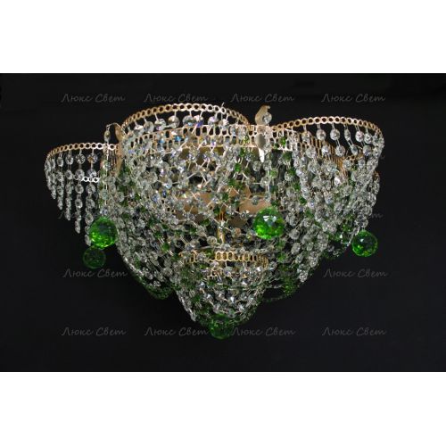 Люстра Ромашка Аленка цветная в Симферополе Гусь Хрустальный