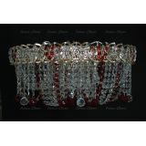 Люстра Водоворот Мария красная  в Симферополе