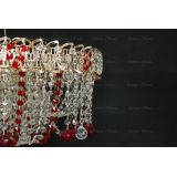 Люстра Водоворот Мария красная  в Симферополе