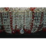 Люстра Водоворот Мария красная  в Симферополе