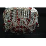 Люстра Водоворот Мария красная  в Симферополе