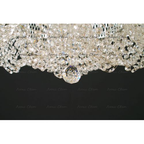 Люстра Лотос Пион 6 ламп в Симферополе Гусь Хрустальный