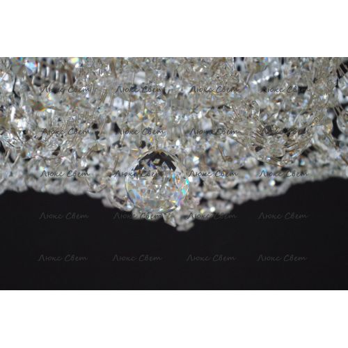 Люстра Лотос Пион 6 ламп в Симферополе Гусь Хрустальный