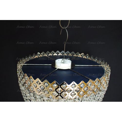 Люстра Водопад корона № 3 в Симферополе Гусь Хрустальный