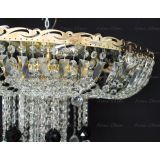 Люстра Анжелика 1 шар 40 мм черная в Симферополе