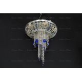 Люстра Анжелика 1 шар 40 синяя в Симферополе