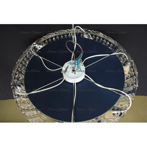 Люстра Анжелика 1 шар 40 синяя в Симферополе Гусь Хрустальный