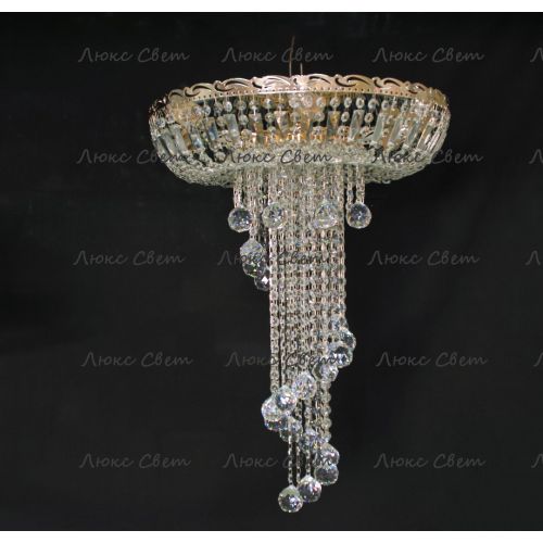 Люстра Анжелика №2 шар 40 в Симферополе Гусь Хрустальный