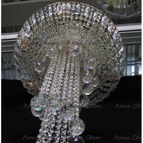 Люстра Анжелика №2 шар 40 в Симферополе Гусь Хрустальный