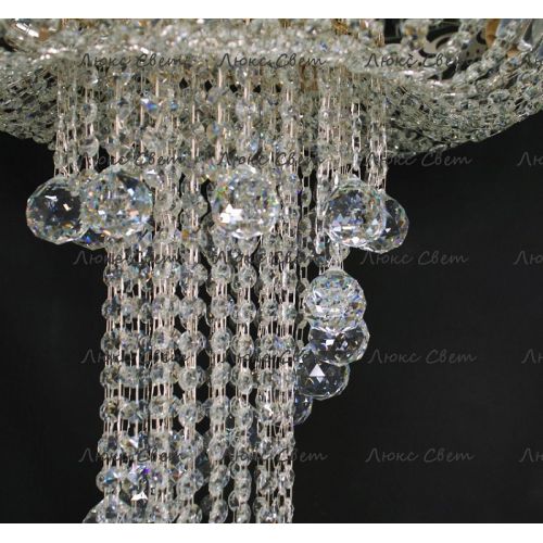 Люстра Анжелика №2 шар 40 в Симферополе Гусь Хрустальный