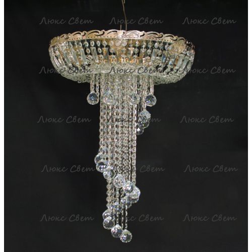 Люстра Анжелика №2 шар 40 в Симферополе Гусь Хрустальный