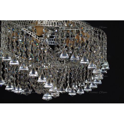 Люстра Космос конус 30 мм в Симферополе Гусь Хрустальный