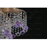 Люстра Космос шар 40 мм фиолетовая в Симферополе