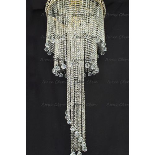 Люстра Водопад длинный в Симферополе Гусь Хрустальный