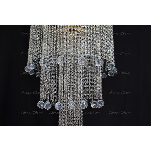 Люстра Водопад длинный в Симферополе Гусь Хрустальный