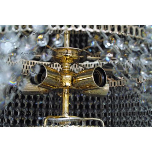 Люстра Водопад длинный в Симферополе Гусь Хрустальный