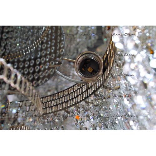 Люстра Водопад длинный в Симферополе Гусь Хрустальный