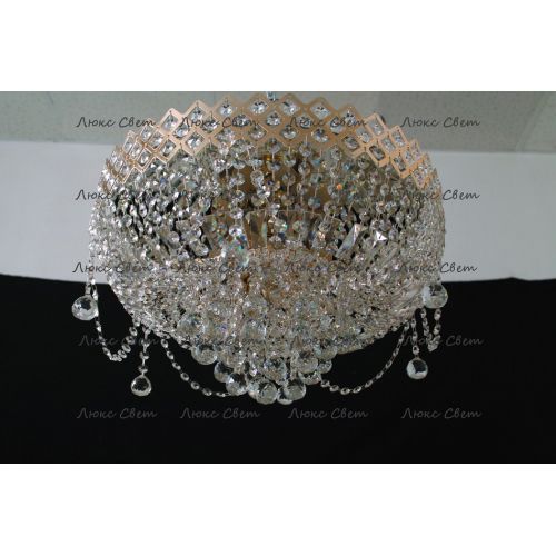 Люстра Корона №1 - 5 ламп  в Симферополе Гусь Хрустальный