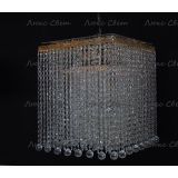 Люстра Квадрат гамма 53 см шар 30 мм  в Симферополе