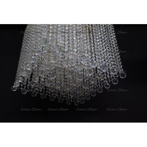 Люстра Квадрат гамма 53 см шар 30 мм  в Симферополе Гусь Хрустальный