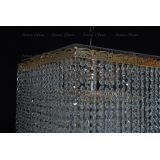 Люстра Квадрат гамма 53 см шар 30 мм  в Симферополе