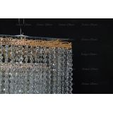 Люстра Квадрат гамма 53 см шар 30 мм  в Симферополе