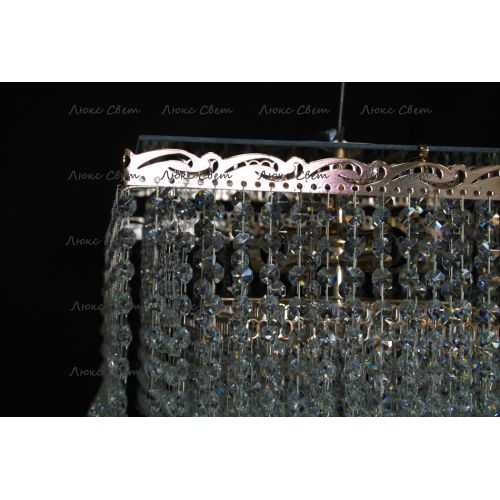 Люстра Квадрат гамма конус 40 мм длинная в Симферополе Гусь Хрустальный